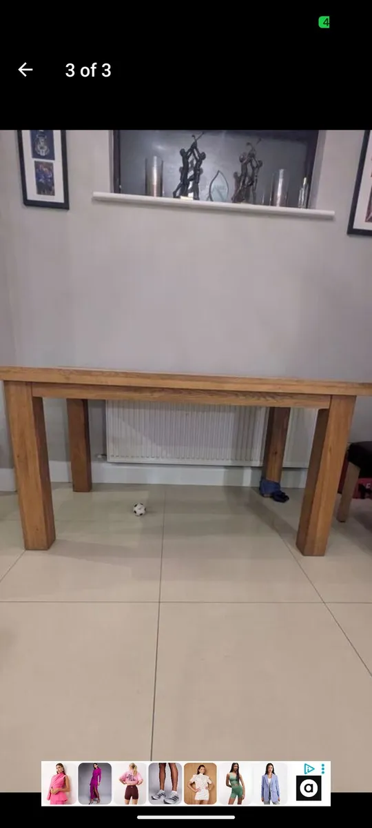 Solid wood table - Image 2