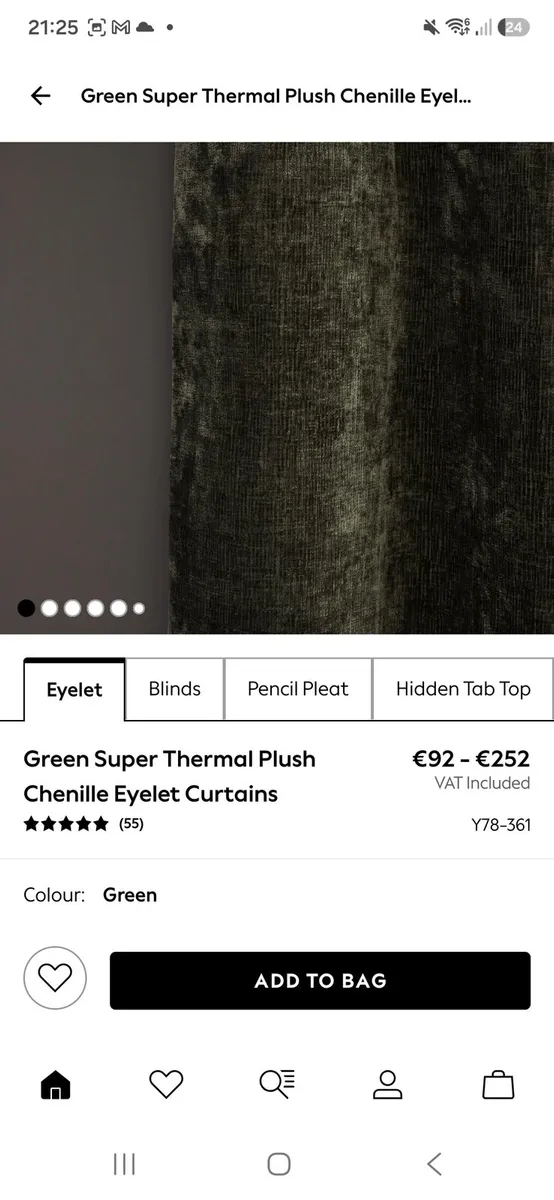 Very heavy new curtains from next - Image 2