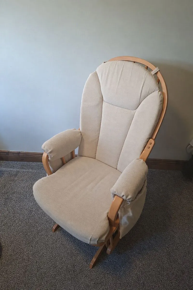 Solid Hardwood Glider Chair [Canadian Made] - Image 4