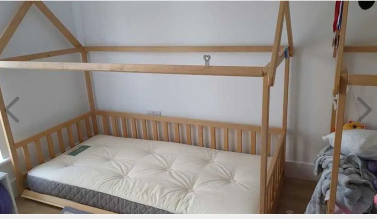 woolroom junior single mattress + bed frame - Image 2