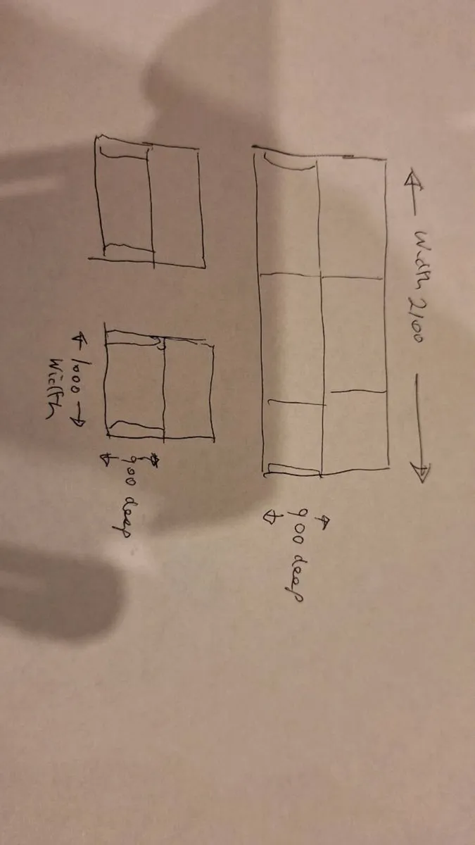 3 seater couch and 2 armchairs - Image 3