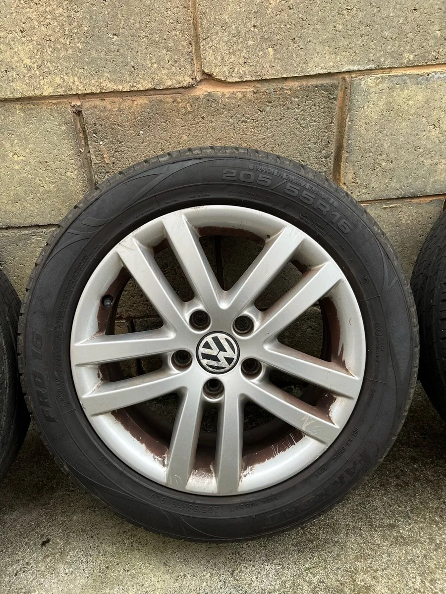VW Golf mk tyres and alloys - Image 2