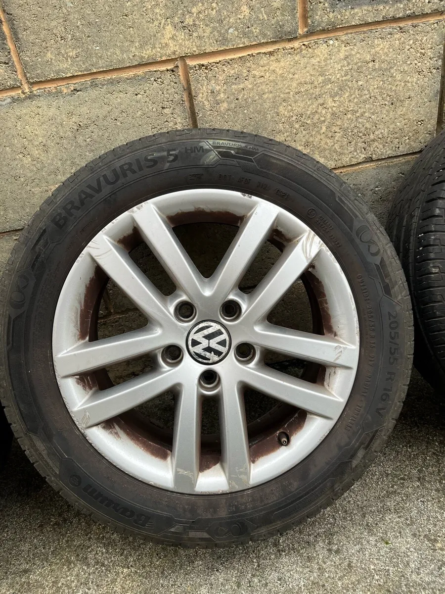 VW Golf mk tyres and alloys - Image 3