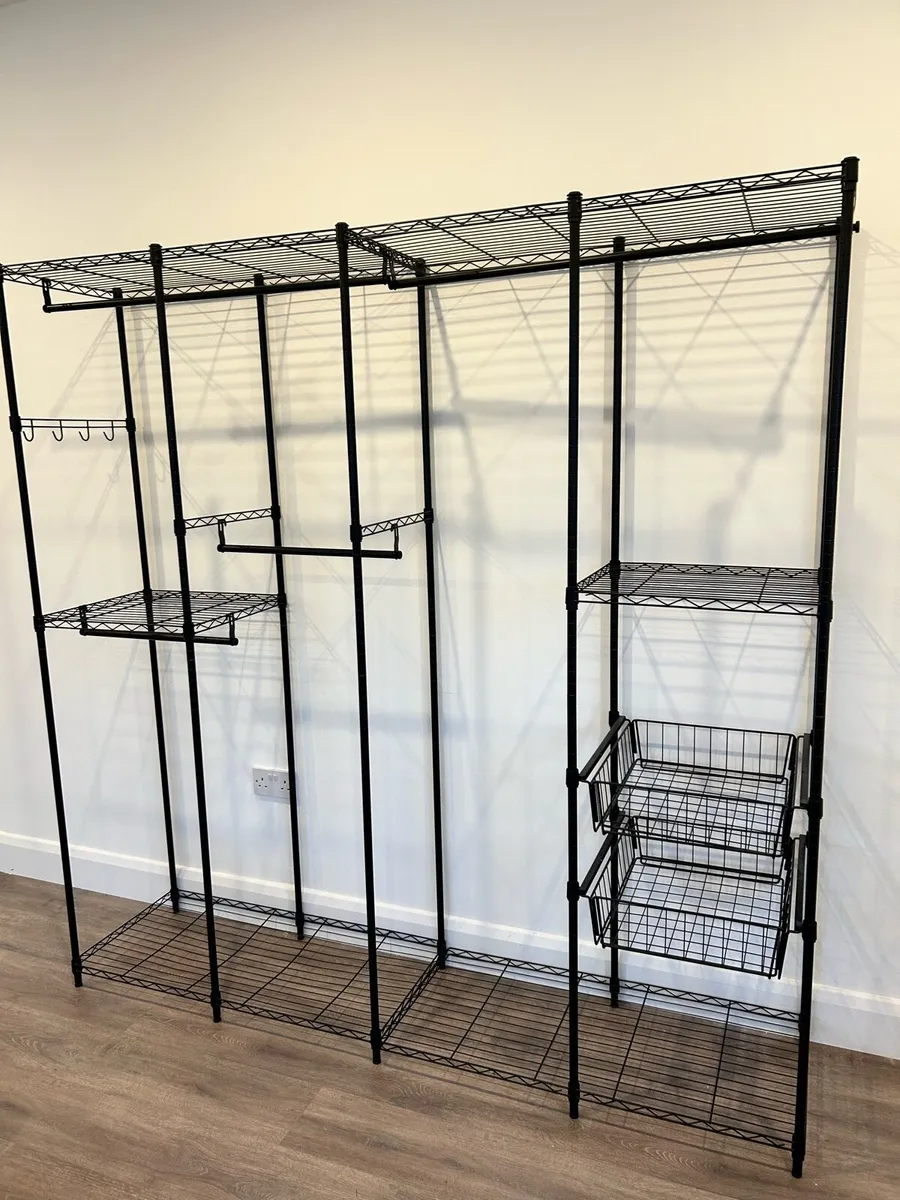 VIPEK V10 Heavy Duty Metal Wardrobe & Garment Rack