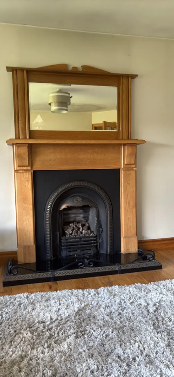 Oak fireplace - Image 1