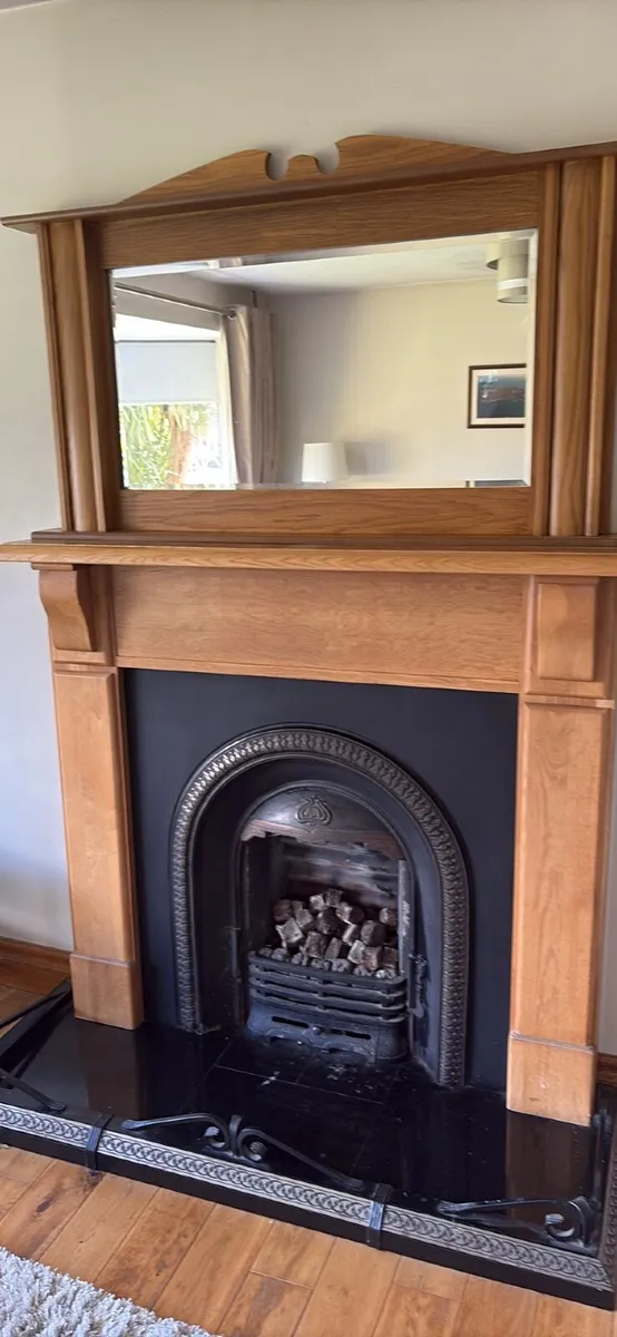 Oak fireplace - Image 2