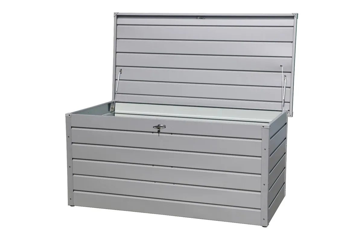 Palladium Large 856 Ltr Steel Patio Storage Boxes - Image 2