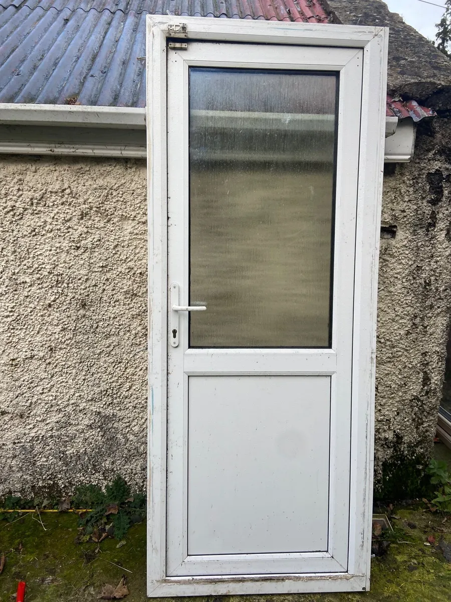 White PVC Door