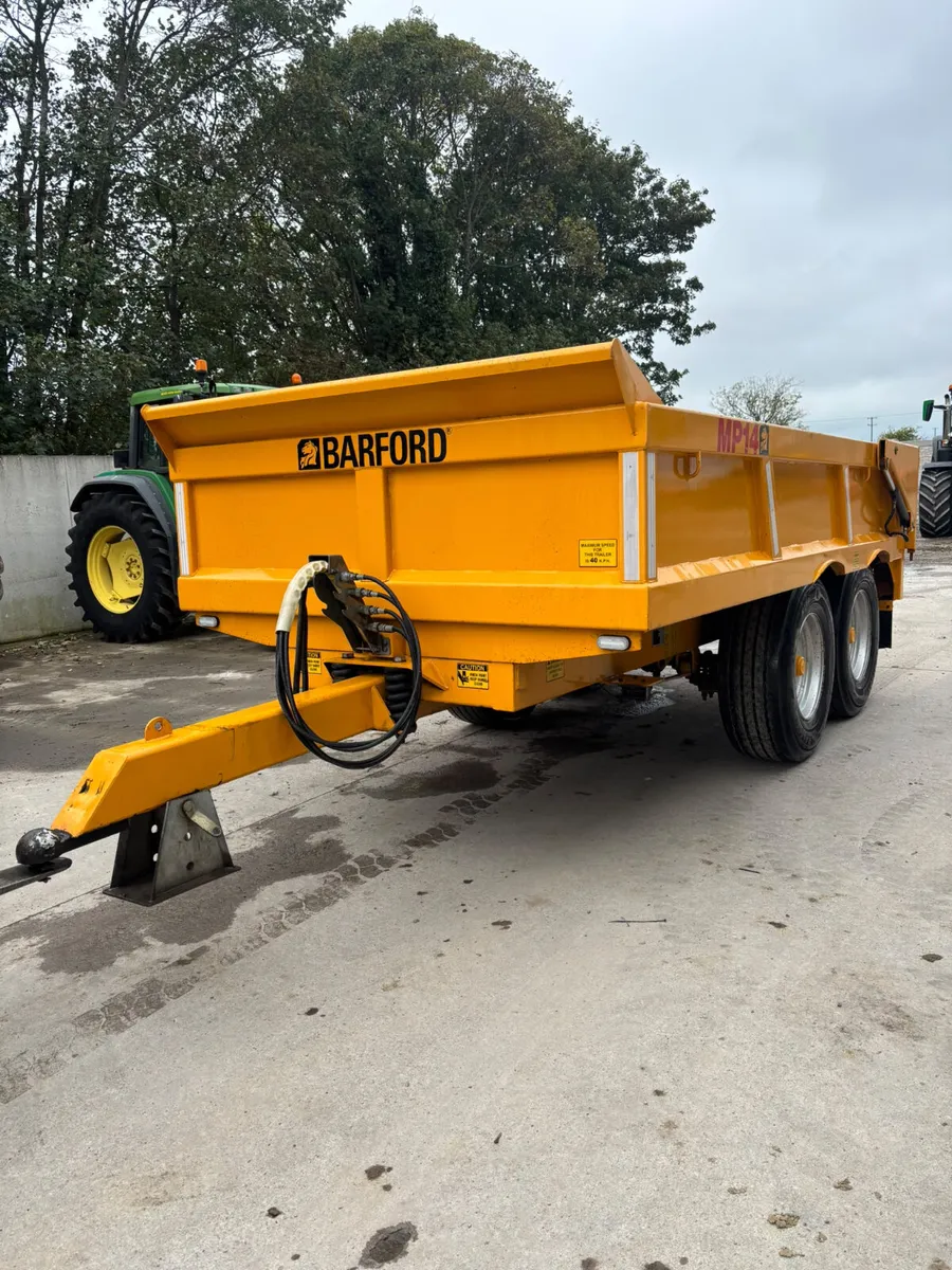 2020 Barford Engineering 14t Dump Trailer - Image 1