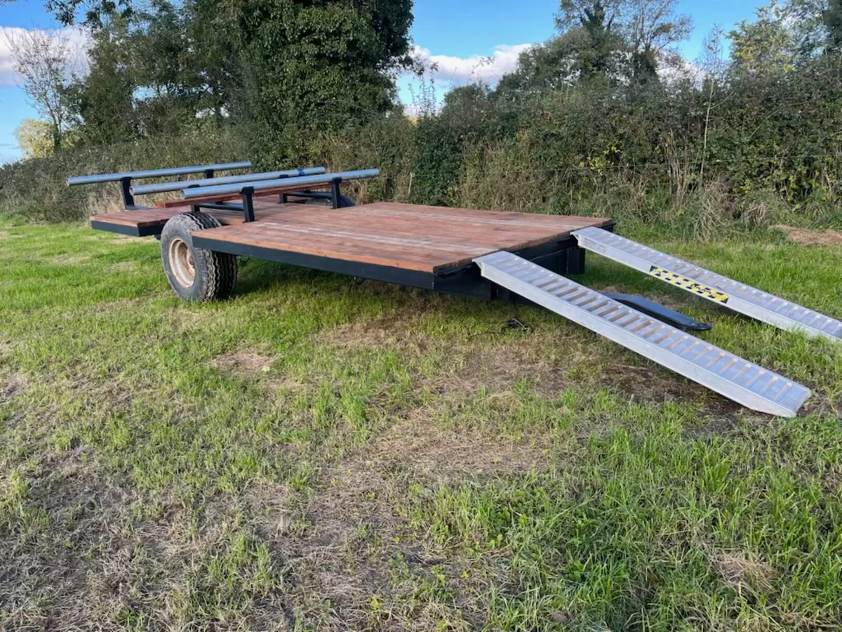 Bale trailer / lowloader - Image 4