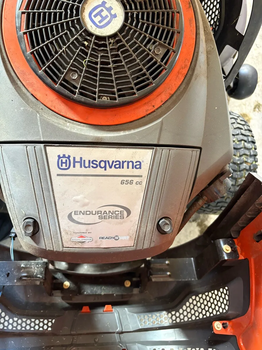 Husqavarna  ride on mower - Image 1