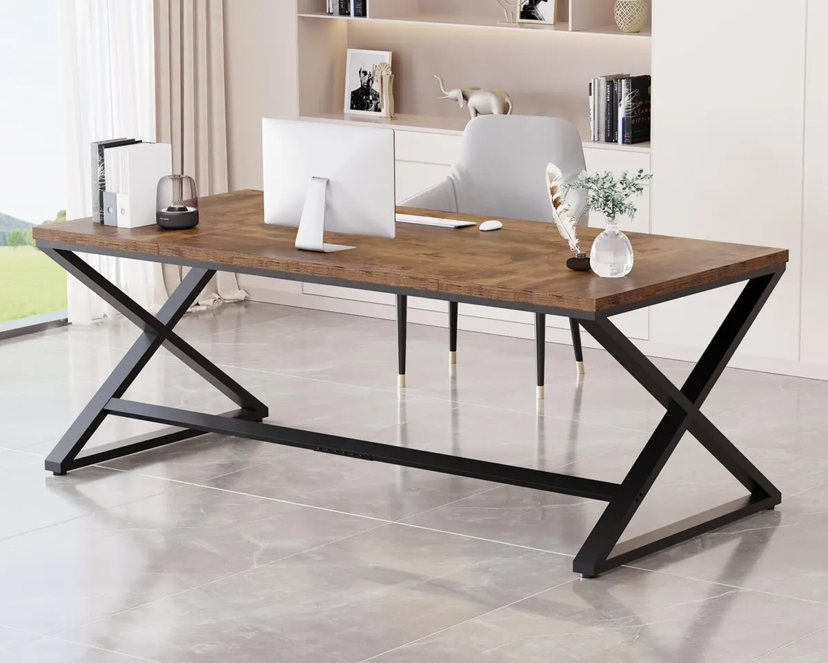 Gaming Desk Office Table Computer Large Home Desks - Image 3