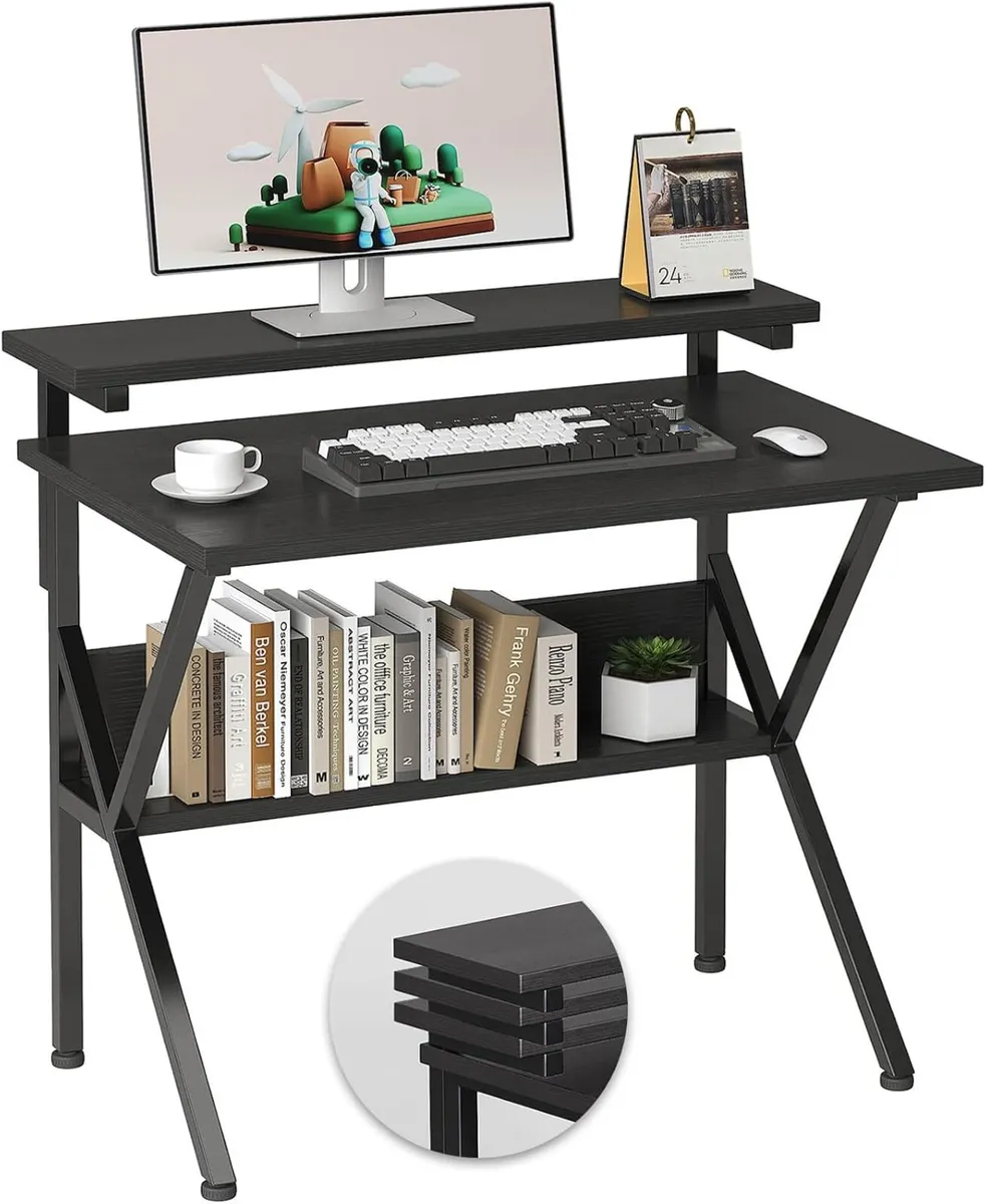 70 X 48CM Desk Small Computer - Image 1