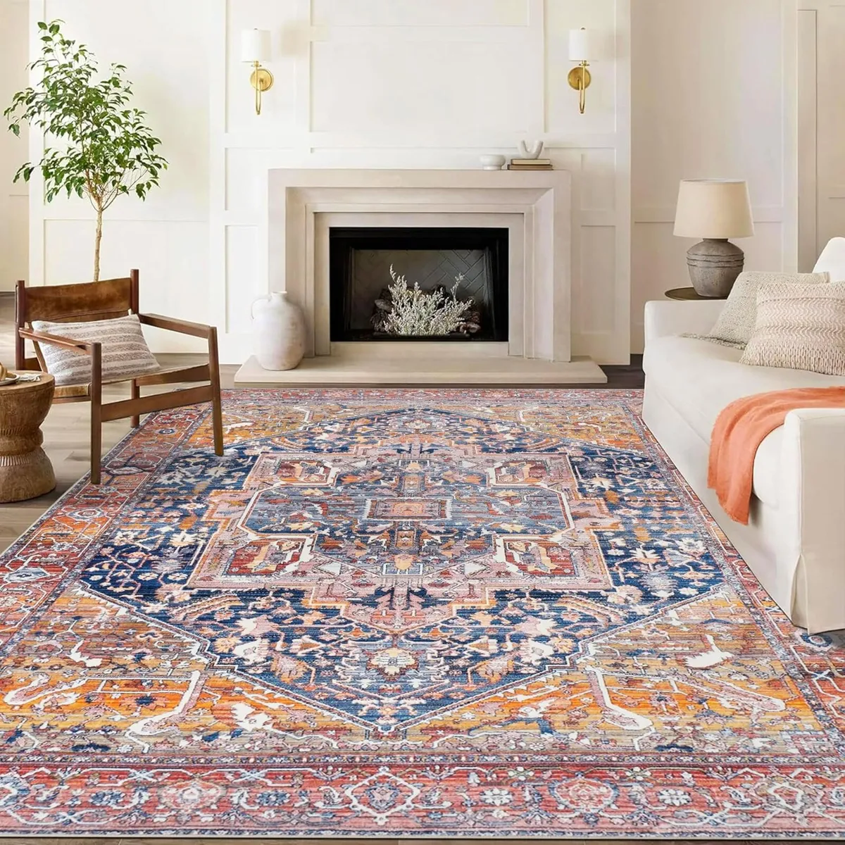 Large Rugs for Living Room Non-Slip Bedroom - Image 1