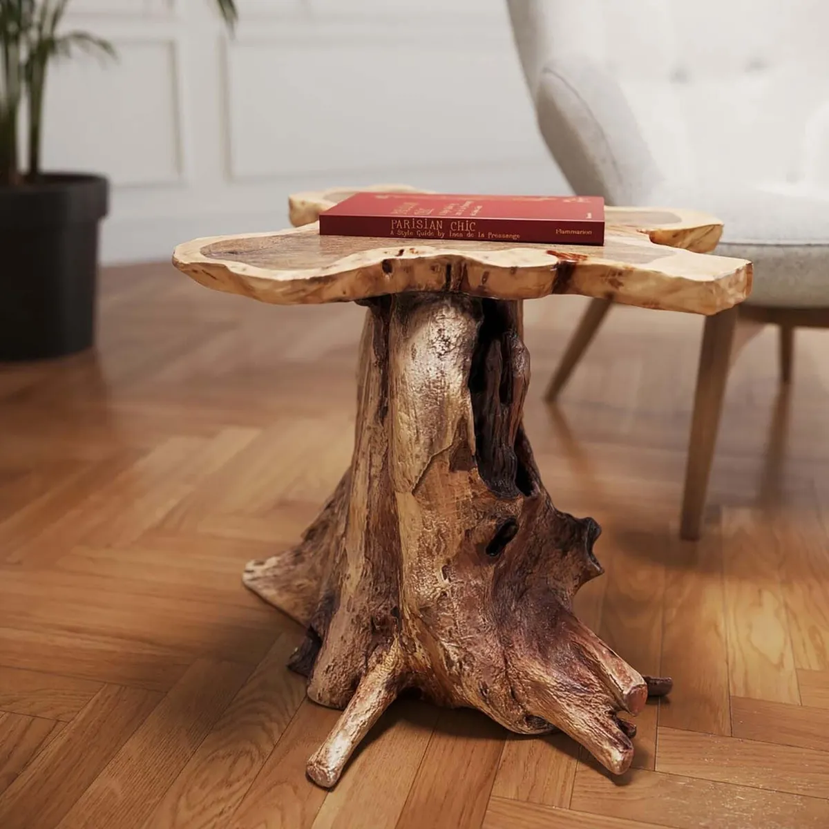 Side Table Tree Big Nature Diameter - Image 2