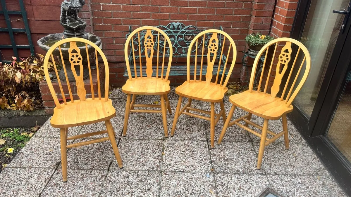 Kitchen chairs and table