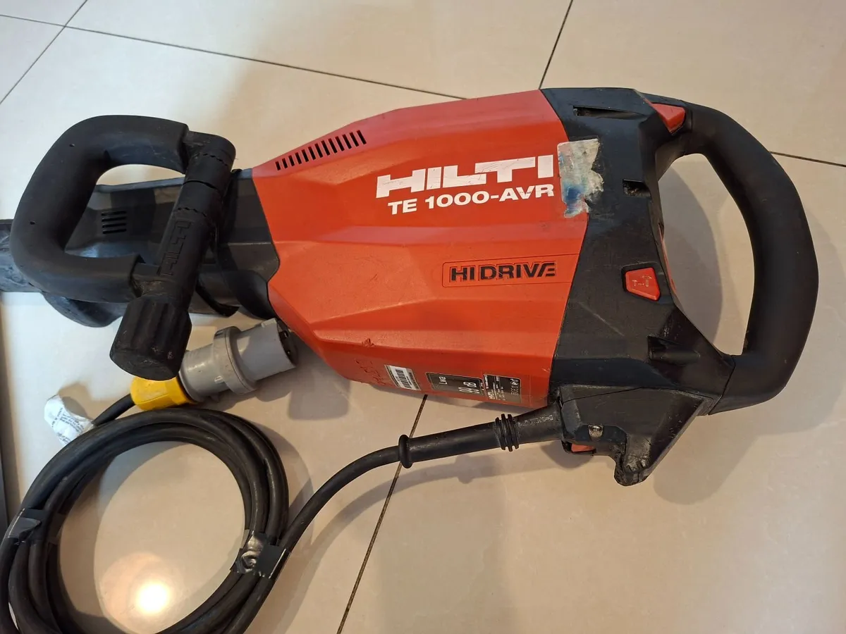 Hilti TE 1000-Avr Hi Drive Breaker 110v - Image 2