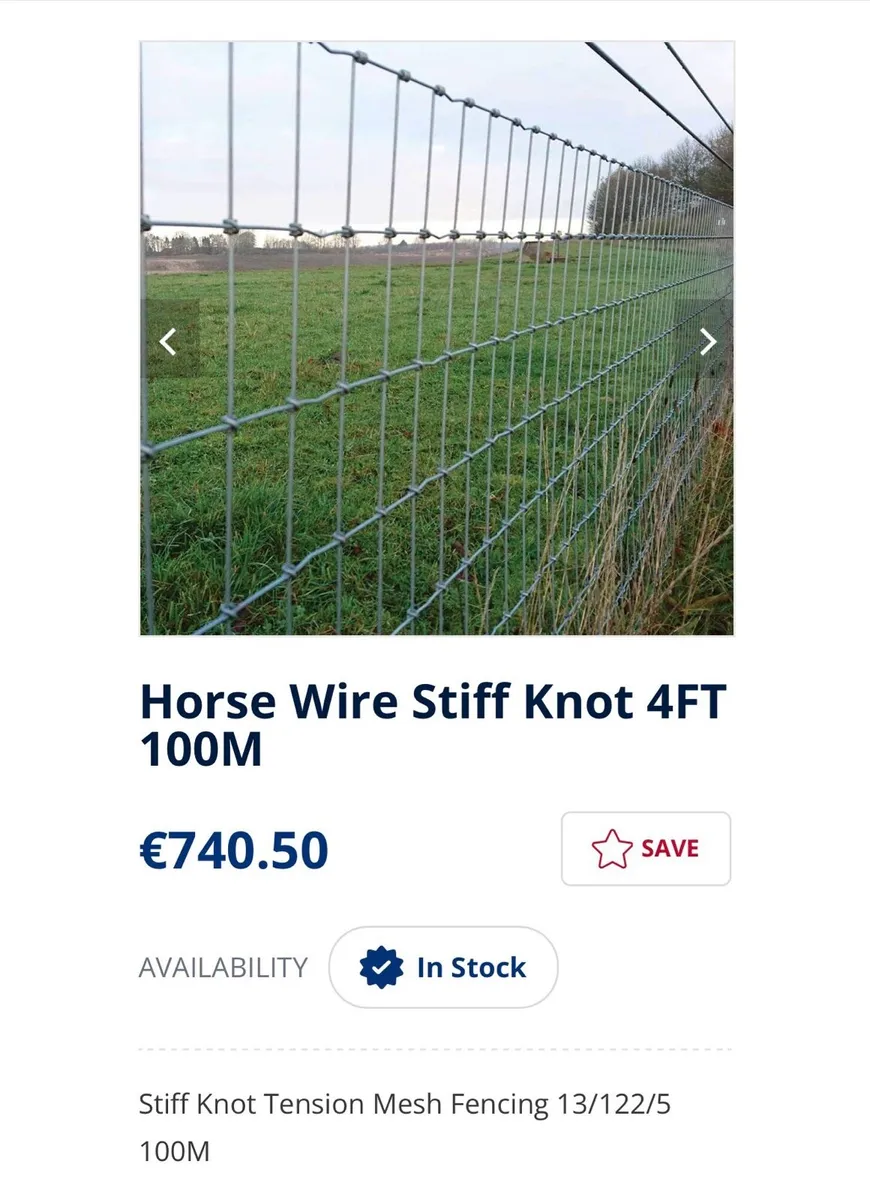 100 meter rolls of Horse wire - Image 3