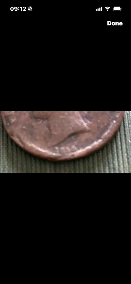 1854 Queen Victoria Early Copper Halfpenny - Image 3