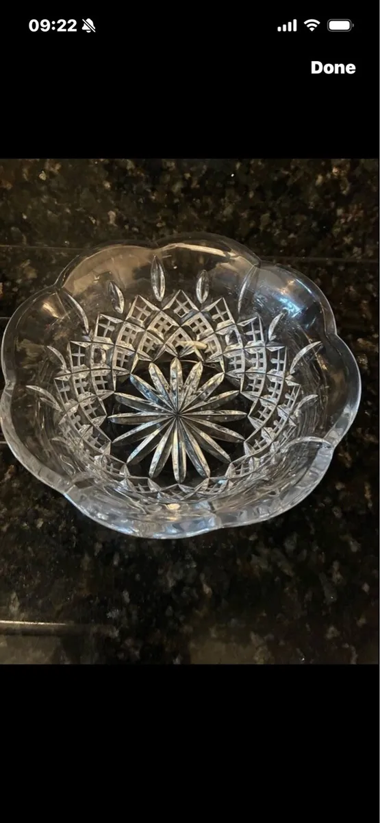 Vintage Dublin Crystal Bowl - Image 2
