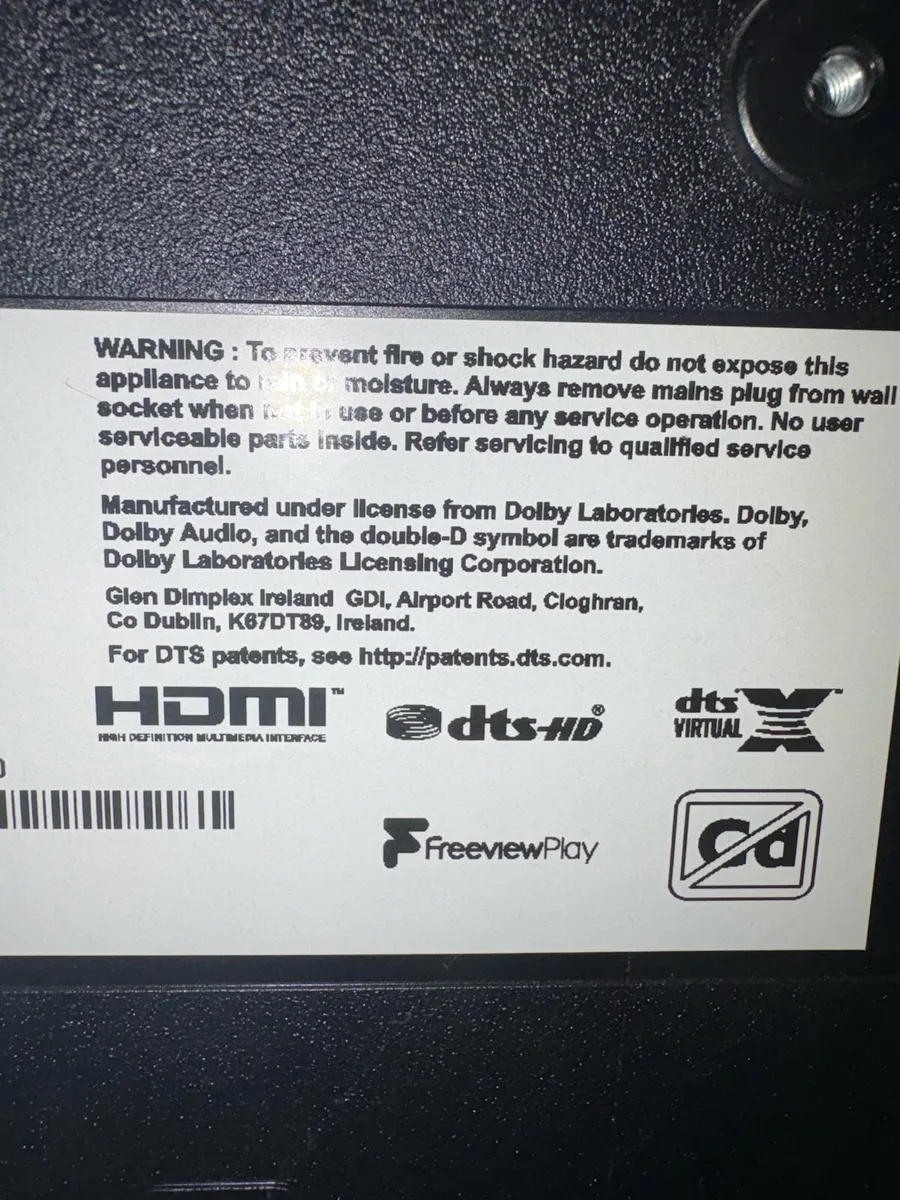 Walker 40 inch smart HD TV - Image 2