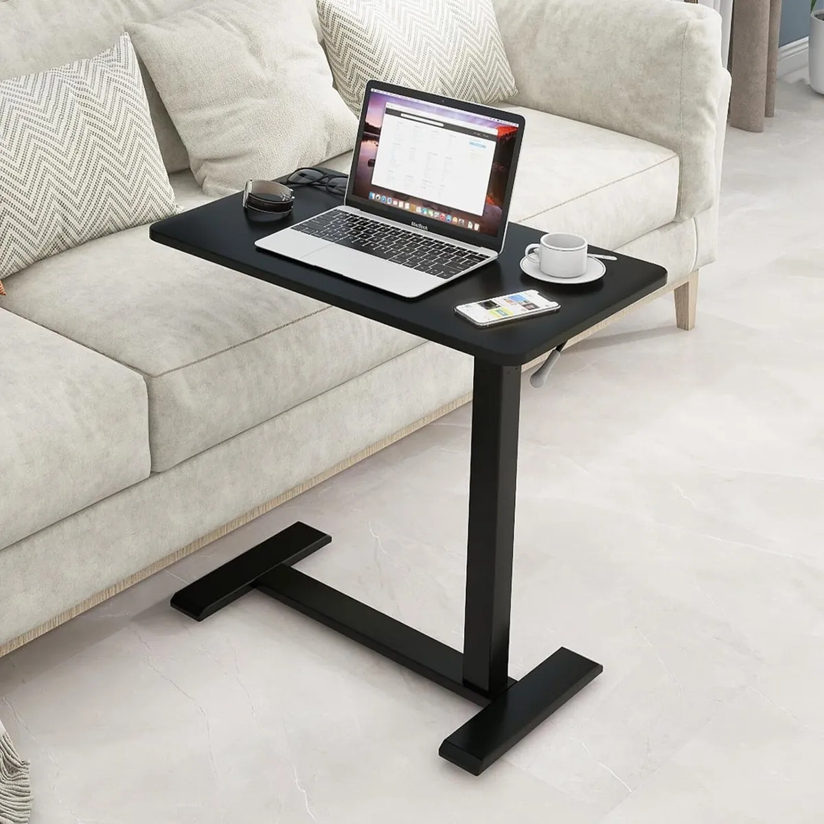 Medical Adjustable Overbed Bedside Table - Image 1
