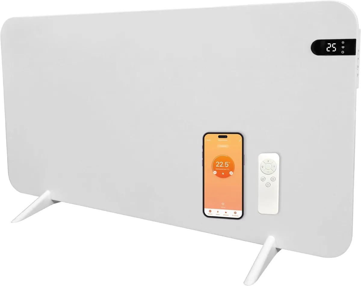 600W Smart Dual Infrared Heater Wi-Fi App - Image 1