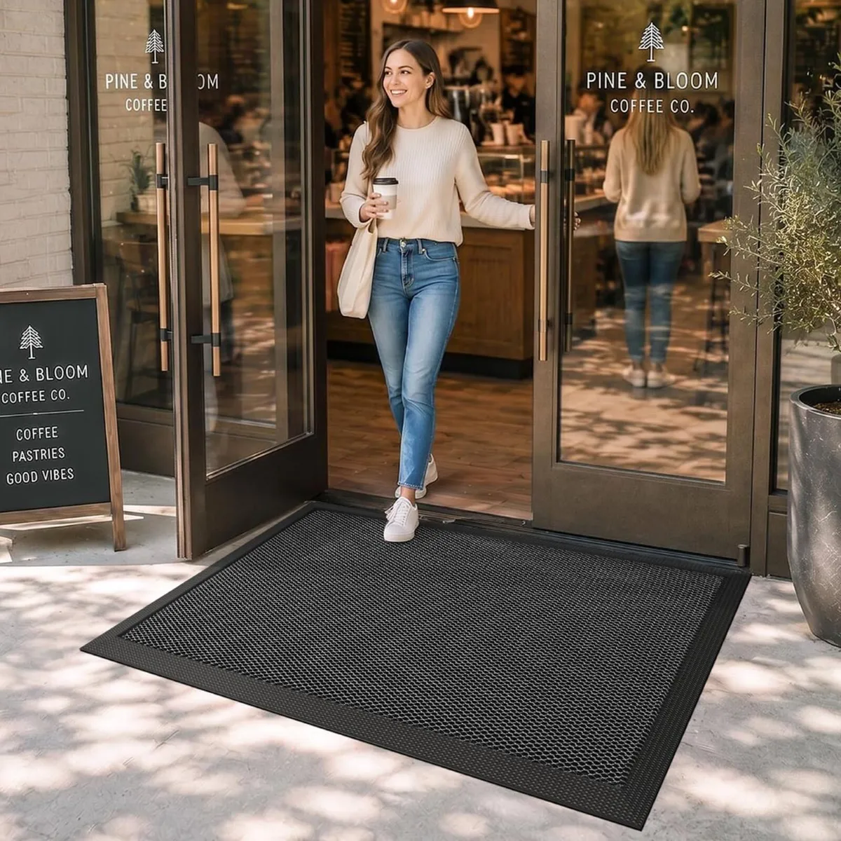 Mat Non-Slip Doormats Outside - Image 2