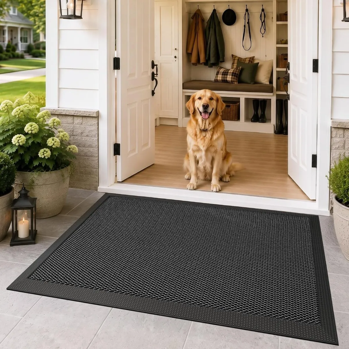 Mat Non-Slip Doormats Outside - Image 3