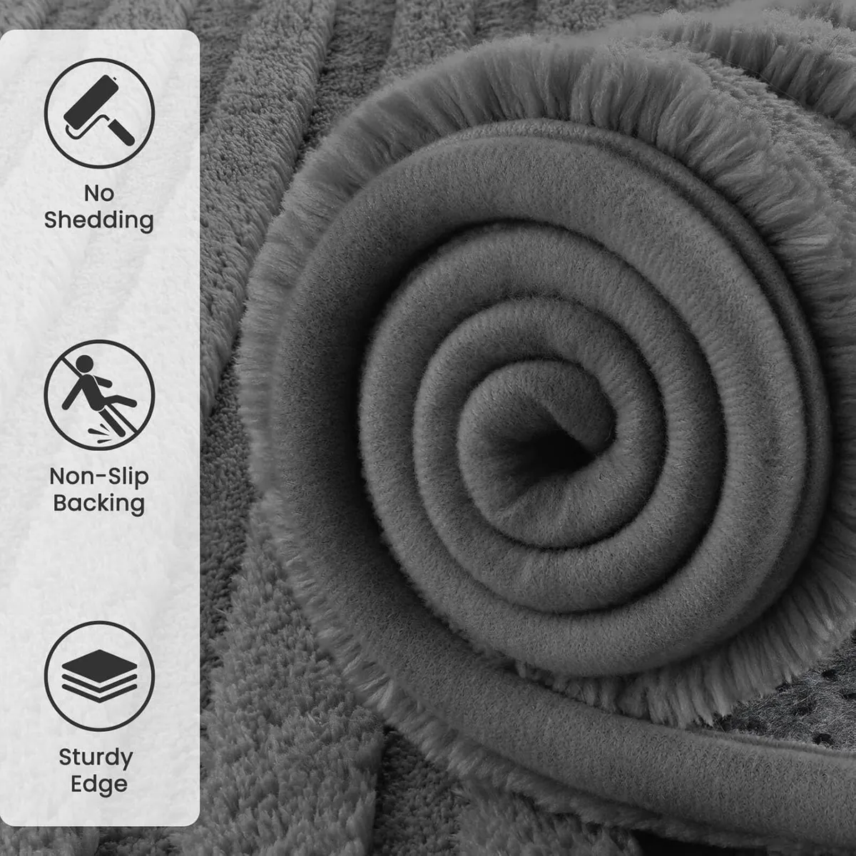 Large Rugs Living Room Washable Rug - Image 4