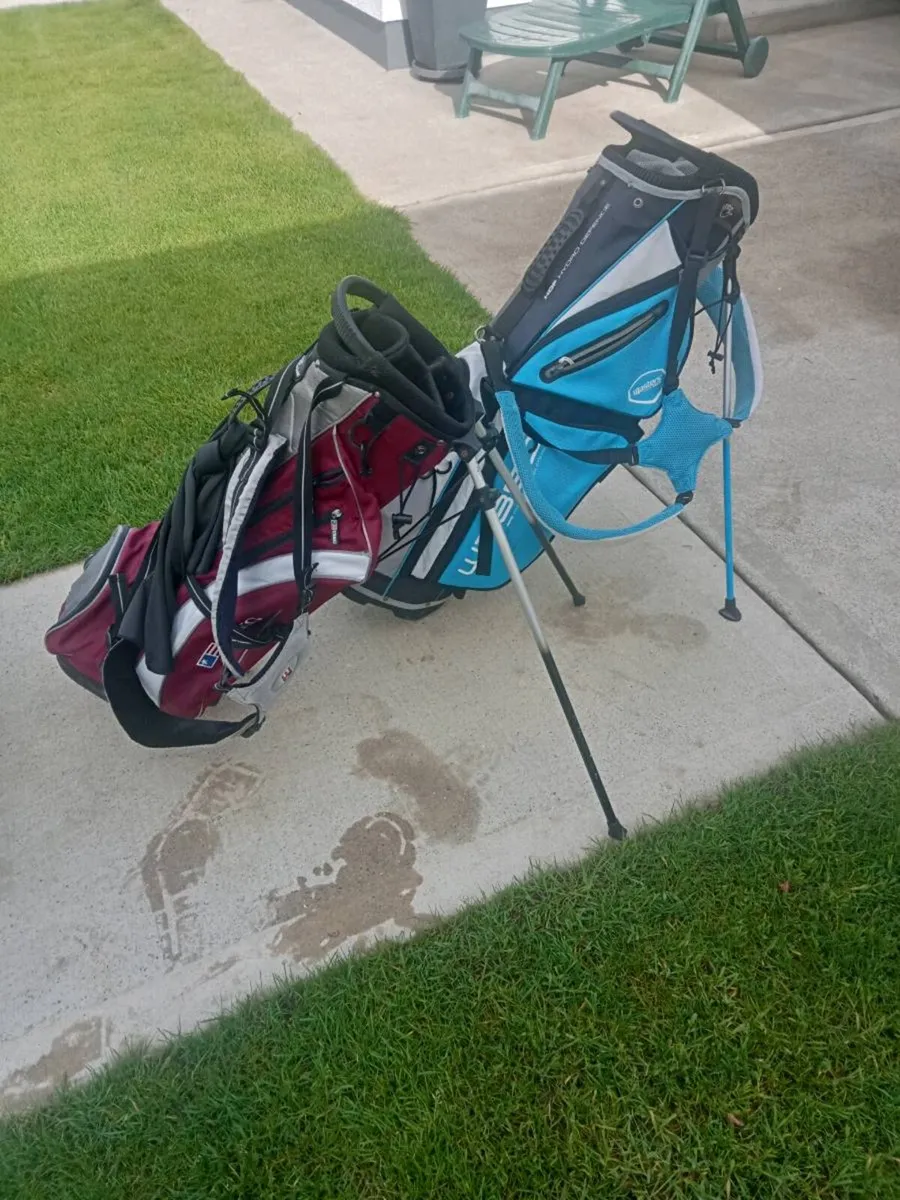 2 golf Bags