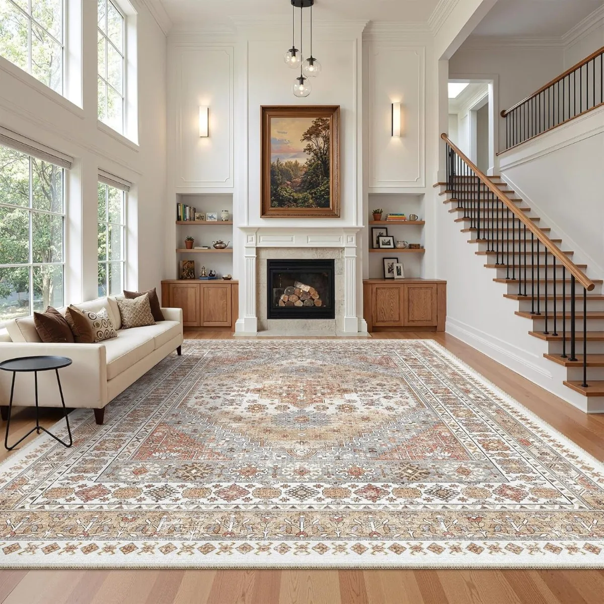 Washable Large Rugs for Living Room - Image 2