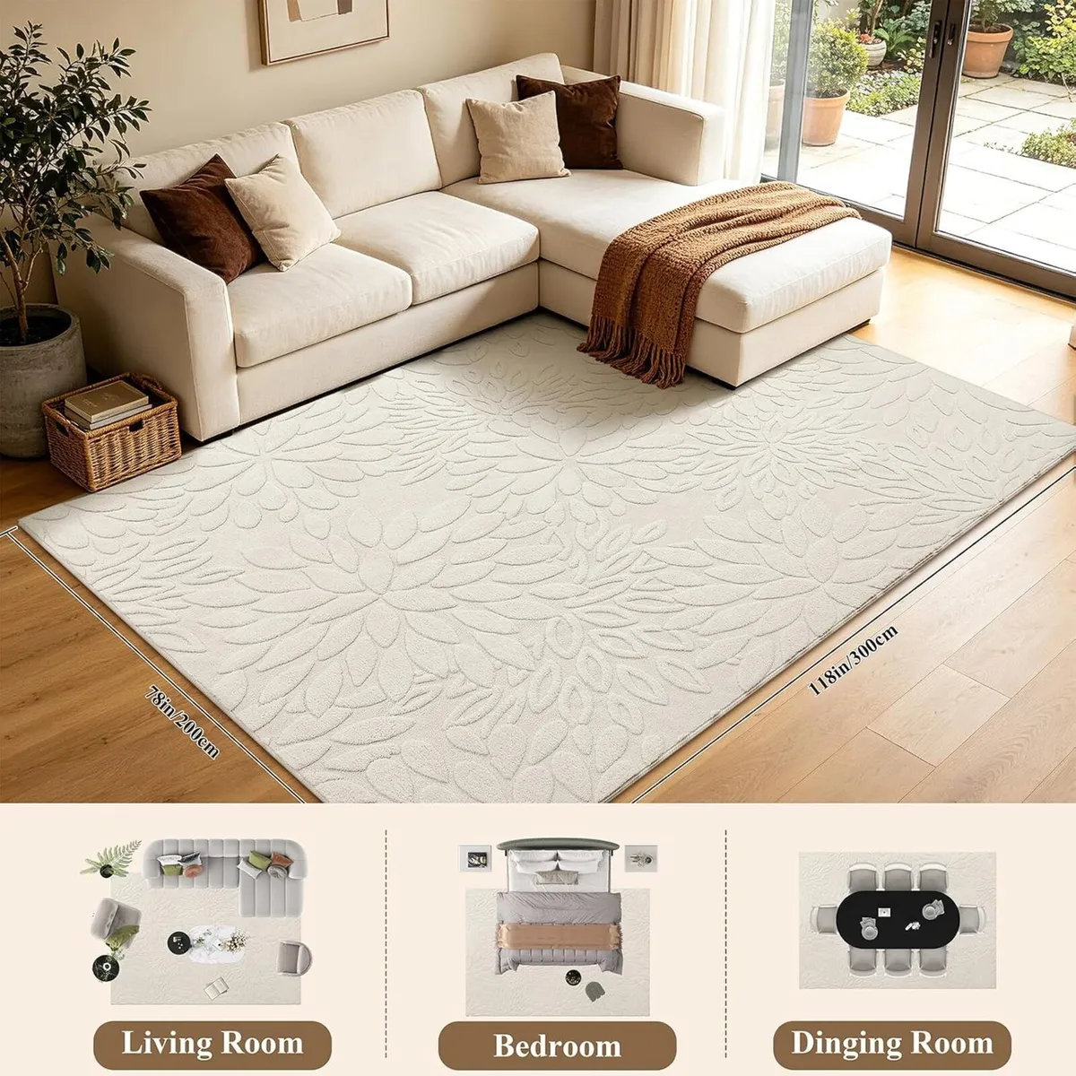 Large Arge Rugs for Living Room - Image 2