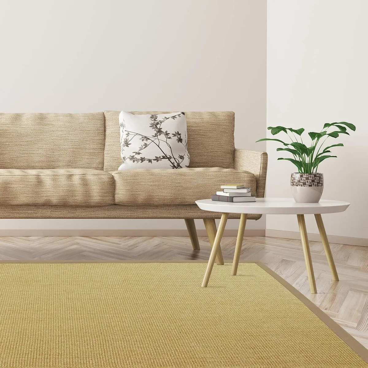 Sisal Rug Non-Slip Resistant - Image 2