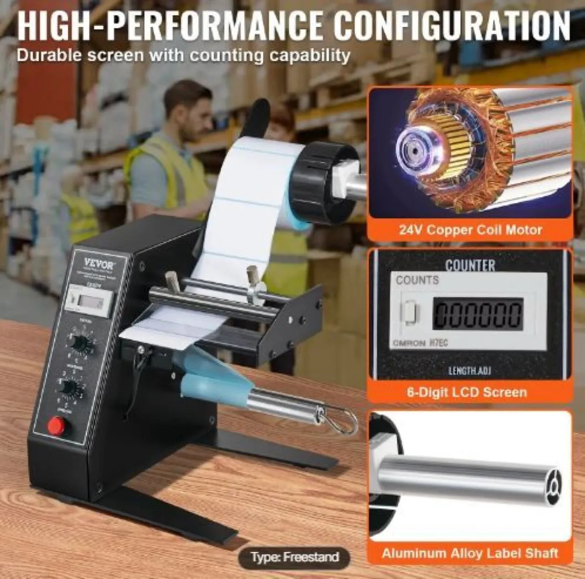 Automatic Label Dispenser, Width - Image 4