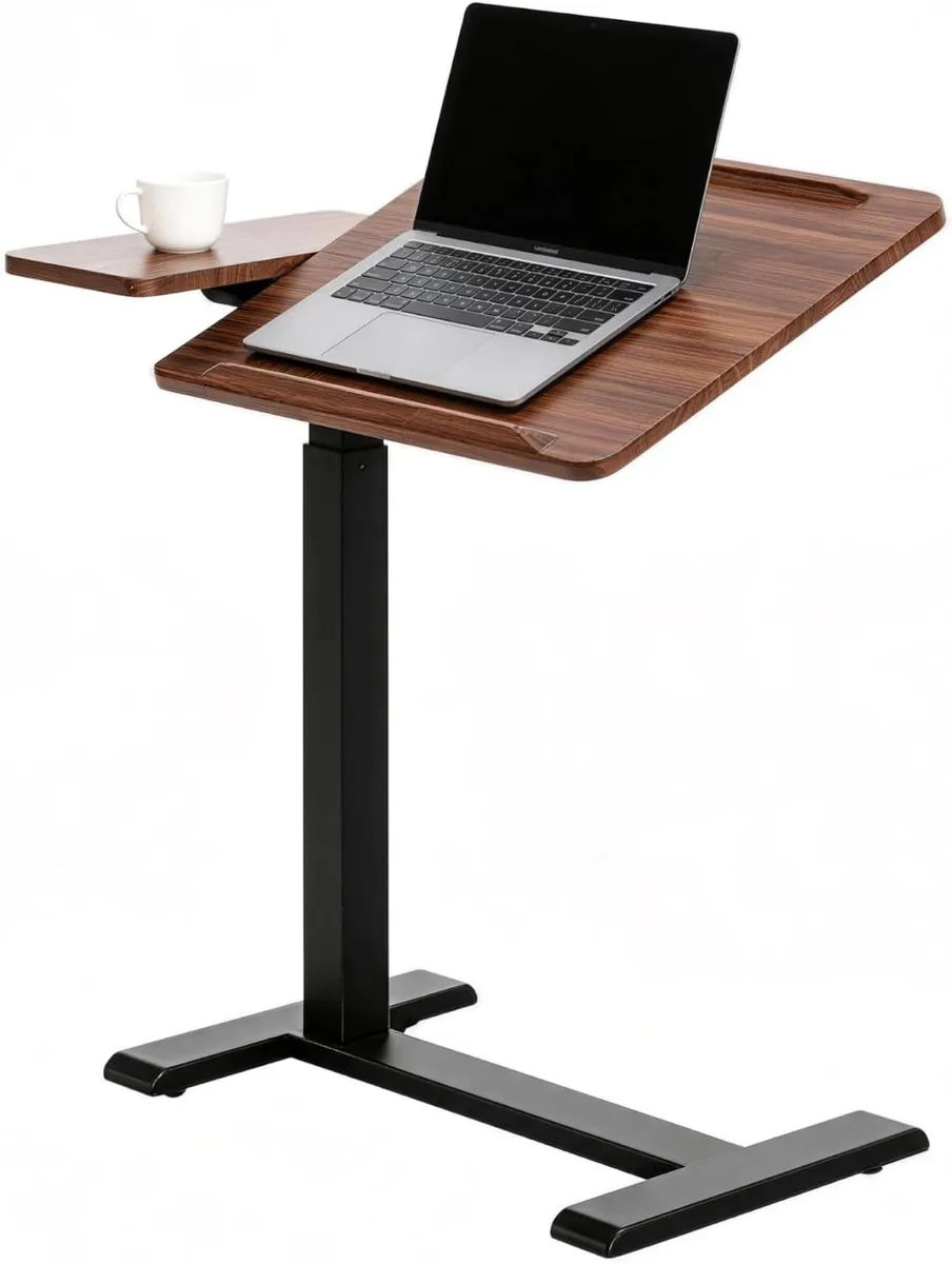 Adjustable Tilt Overbed Standing Side Table - Image 1