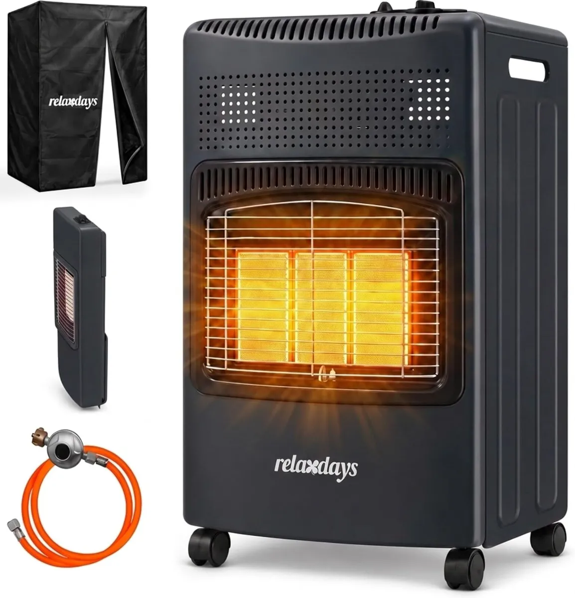 Metal Gas Heater 3 Ceramic Plates -4200W - Image 1