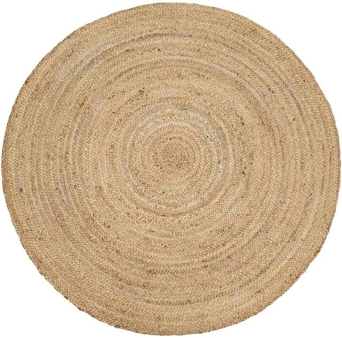 Round Braided Natural Scandi Minimalist Handmade - Image 1