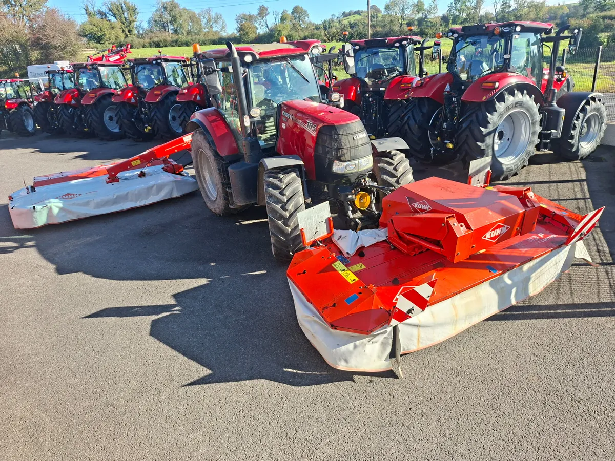 KUHN 313 FRONT & REAR MOWERS - Image 1