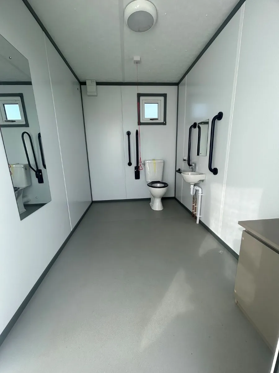 10 x 8 New Portable Toilet Cabin for Sale / Rent - Image 1