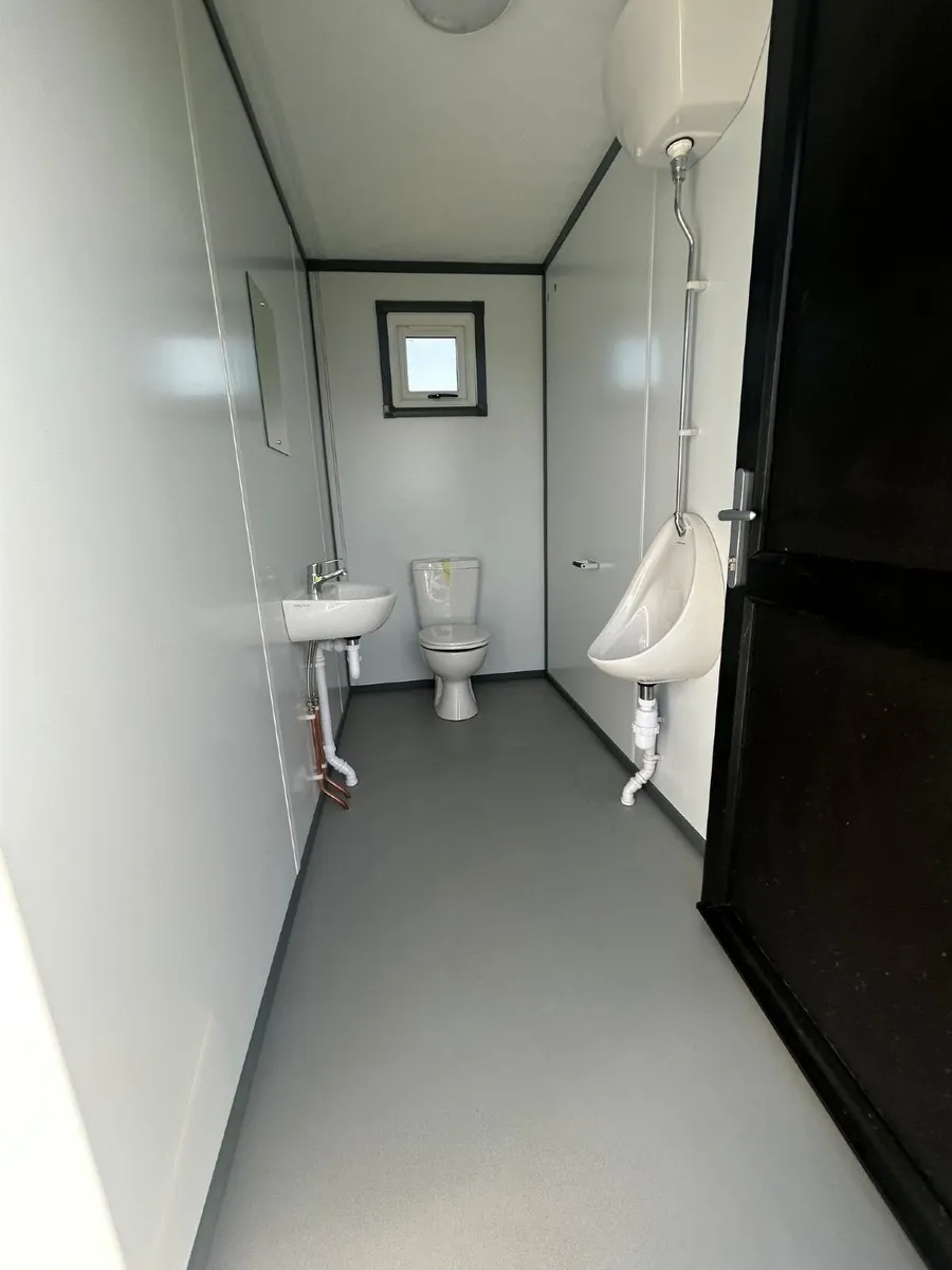 10 x 8 New Portable Toilet Cabin for Sale / Rent - Image 4