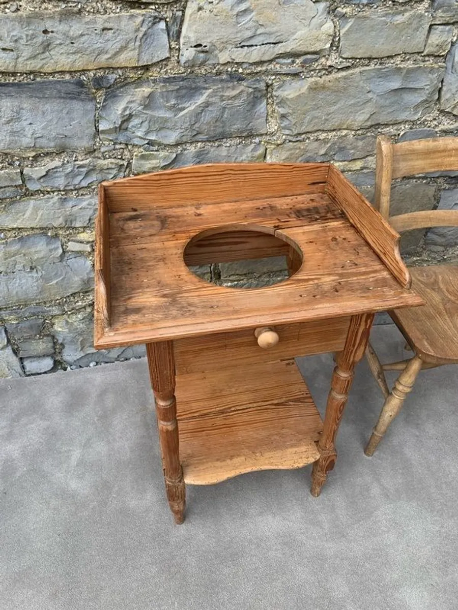 Antique Pine Washstand. - Image 3