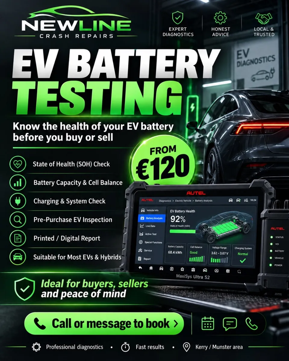 Ev& hybrid battery health check | SOH report