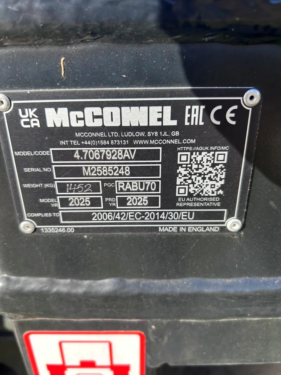 MCCONNEL PA7067 (PA1935 LIMITED EDITION) NEW - Image 4