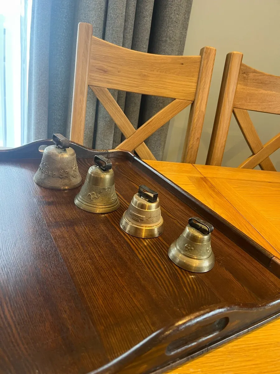 Vintage Bronze/Brass Livestock Bells - Image 3