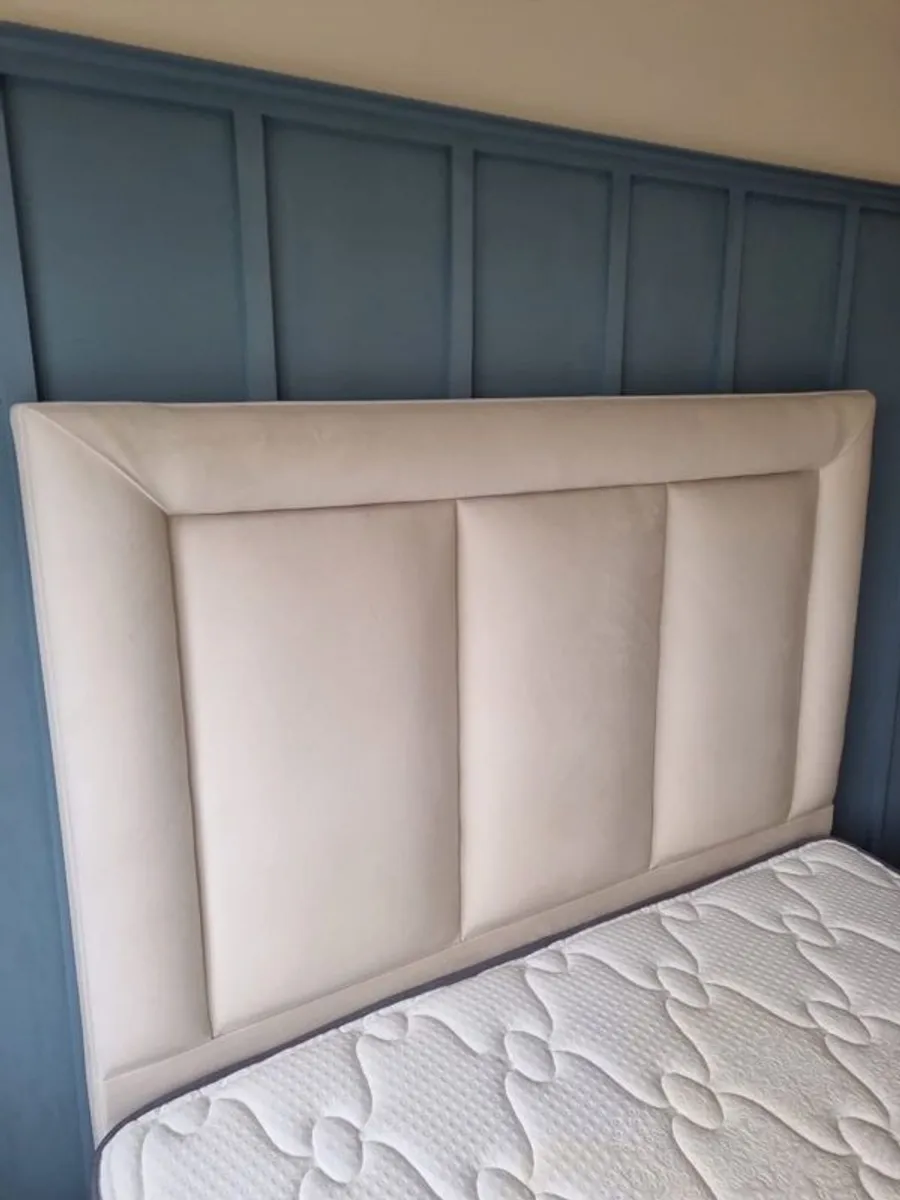 Respa double bed, mattress and headboard - Image 1
