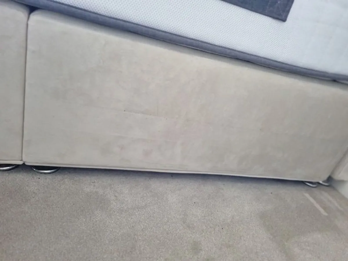 Respa double bed, mattress and headboard - Image 4