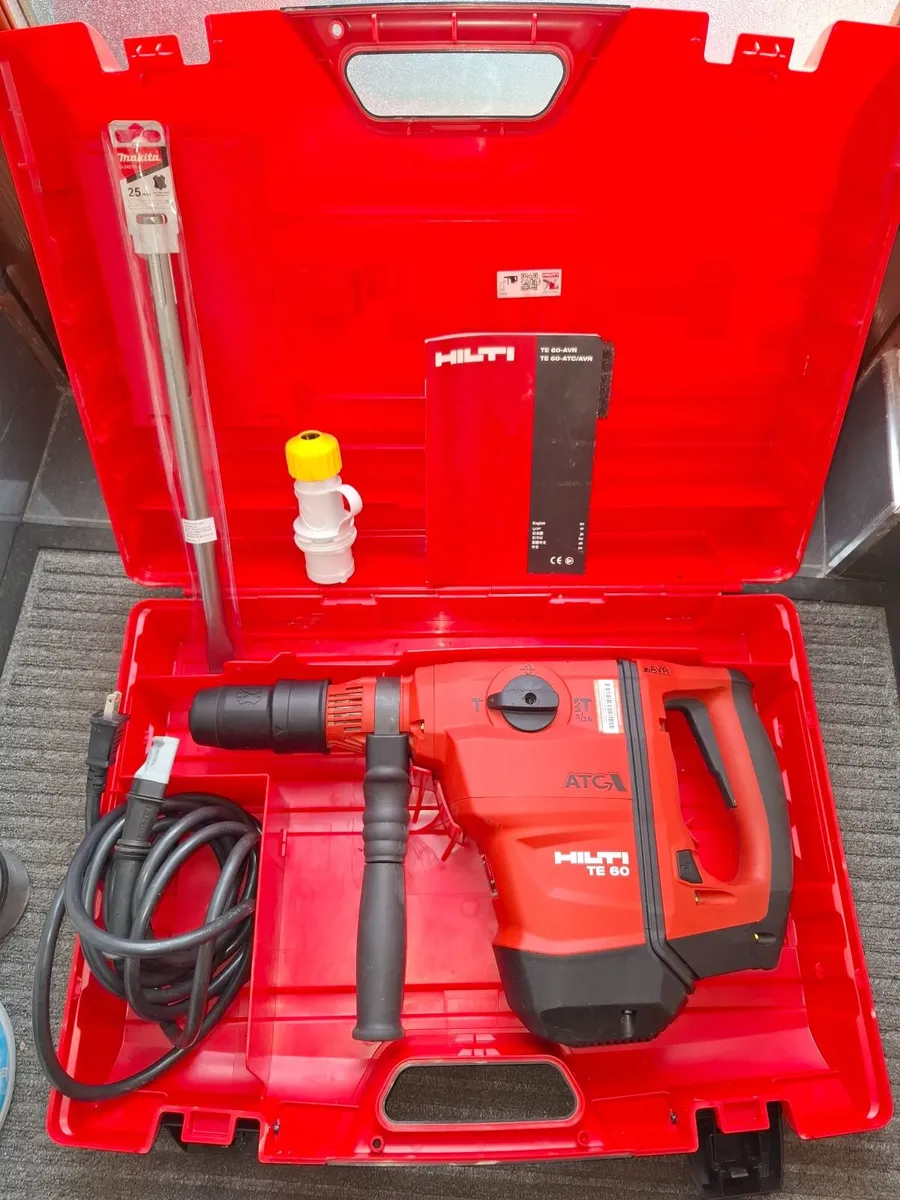 HILTI TE60 ATC  warranty/receipt - Image 1