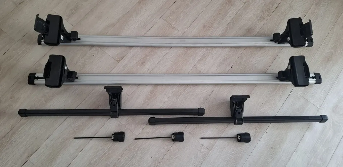 Genuine Thule AeroBar Roof Rack + 777 Adapter - Image 3