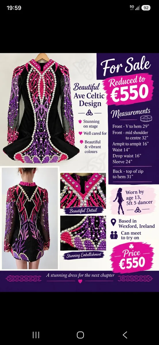 Irish Dance Dress